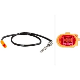 Resim Vw Jetta 3 Egzoz Sicaklik Sensoru 1.9 Tdi 2006-2011 Hella 6pt010376101 