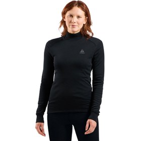 Resim Odlo Active Warm Bl Top Turtle Neck L/s Kadın Siyah Içlik Üst 