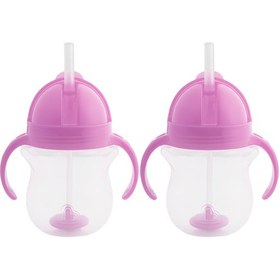 Resim Munchkin Tıklama Kilitli Uçlu Alıştırma Bardağı 6ay+, 207ml, Mor 