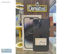 Resim Apple iPhone 14 Pro Max İkinci El TR | 256 GB | Siyah İkinci El Demetcell iletişimden ıPhone 14 PRO MAX 256 GB