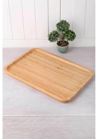 Resim Balsa Bambu Sunum Tabağı 30X20 