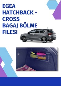 Resim Fiat Egea Hatchback - Cross Bagaj Bölme Filesi (2adet) 