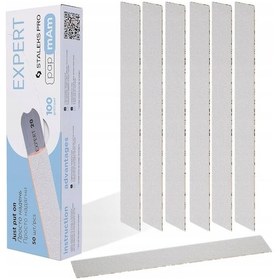 Resim Staleks Manikür Pap-mam Giydirmeli Yedek Zımpara 100 Grit 50li 