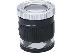 Resim Zining Shop Siyah Stil 30X Takı Büyüteç 3 LED 3 Uv Işık Optik Cam Lens Büyütme Pulları Belirlemek Için 30X Büyüteç Antik Para Birimi (Yurt Dışından) 