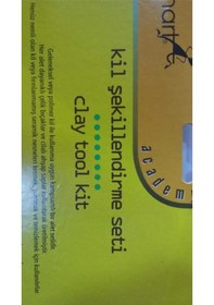 Resim Kil -Polimer Kil -Seramik Kil Şekillendirme Seti 21 Alet (11 P 