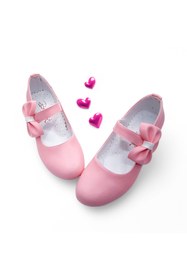 Resim BEEBRON Ortopedik Topuklu Abiye Kız Çocuk Ayakkabı Soft Series Abiayk2401 Pembe 