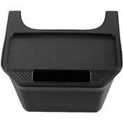 Resim Supermarket1 Tesla Model Y İçin Çöp Kutusu Aksesuarı - Orta Konsol Saklama Kutusu - Siyah 