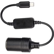 Resim Type-c 5 Volt To 12 Volt Çakmak Fiş Çevirici, 12 Watt 