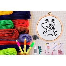 Resim Punch Seti Nakış Seti Kasnaklı Kendin Yap Seti Seri 51 