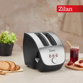 Resim Zilan ZLN2690 | Ekmek Kızartma Makinesi | 2 Geniş Dilim | 6 Kademeli | Yeniden Isıtma | Buz Çözme| 1000W 