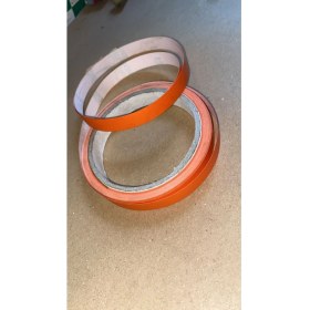 Resim Emin Oto Süs Bandı Oto Bant Yapışkanlı Çevre Bandı Şerit Bant Turuncu 20 Metre 