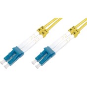 Resim Beek LC-LC Fiber Optik Patch Kablo, 9/125 µ, Singlemode, 3.0mm, Duplex, OS2, LSZH, 15 metre 