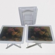 Resim Zigon Çanta Büyük Resimli Sehpa Beyaz Dikdörtgen Itinalı Paketlem 