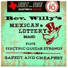 Resim Jim Dunlop RWN1046 Rev Willy Medium Elektro Gitar Teli (10-46) 