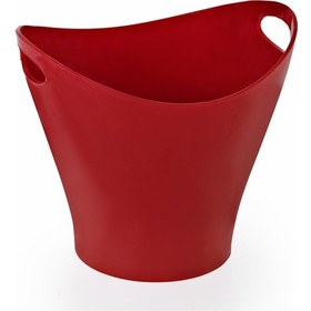 Resim Çift Kulplu Şarap Kovası Şeffaf 