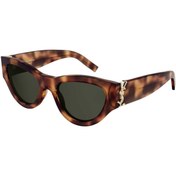Resim Saint Laurent Sl M94 003 53 Kadın Çekik Kırçıllı Kahverengi Kemik Güneş Gözlüğü 