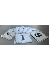 Resim Kapı Numarası 10x12 Cm Kendinden Yapışkanlı No:1 Den 8’E 