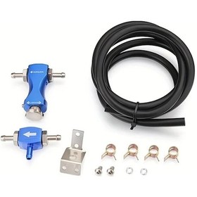 Resim Tongdashop Evrensel Manuel Boost Kit Mavi Her Araç İçin Turboşarjlı Motor Basınç Regülatörü 