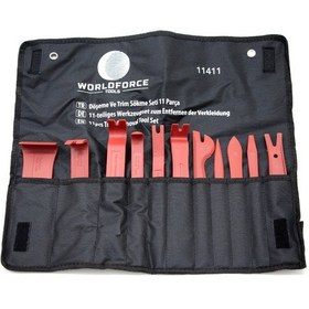 Resim Wolrdforce 11 Parça Oto Döşeme Sökme Trim Seti 