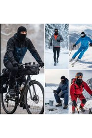 Resim sporthome Termal Kar Maskesi Outdoor Kışlık Ultra Sıcaklık Rüzgar Geçirmez 