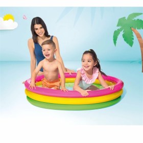 Resim İntex Havuz 3 Boğumlu Renkli Havuz 114x25 