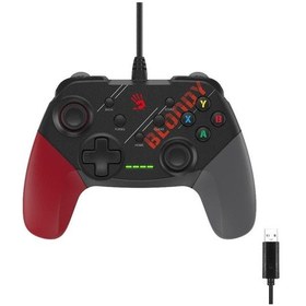 Resim A4 Tech Bloody Gp30 Usb,pc/androıd/ps3 Joy Pad,kır Mızı 