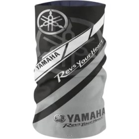 Resim Motobir Baf-Bandana Yamaha Siyah-Gri 