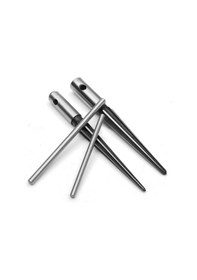 Resim 2pcs Elde Taşıyan Konik Reamer Seti 1/81/2 İnç 5/325/8 İnç Köprü Pimi Deliği Konik Rayaplar Makinist Luthier Araçları Reamer 