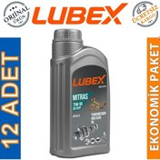 Resim Lubex Mitras Ax Hyp 75W-90 Manuel Şanzıman Yağı 12 x 1 L 