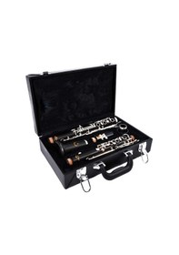 Resim Helena Mia Hmcl345e Profesyonel Sol Klarnet Abanoz Gövde Gümüş 