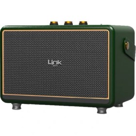Resim Linktech M407 Premium Retro 2x Mikrofonlu 50W Bluetooth Hoparlör 