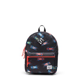 Resim Herschel Heritage™ Çocuk | Su İtici Kumaş Sırt Çantası, 15 L - Race Cars Siyah / OS 