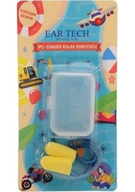 Resim Ear Tech Kulak Tıkacı İpli Süngerli 