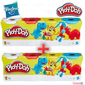 Resim 2 Adet - Play-doh Hasbro (gerçek Marka) Oyun Hamuru 4 Renk 448gr 