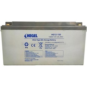 Resim Hegel 150ah Jel Akü 12v-162 