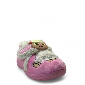 Resim Tuğba Ortopedi 3369 Hafif Esnek Yumuşak Kız Bebek Pembe Kreş Ayakkabısı Panduf 