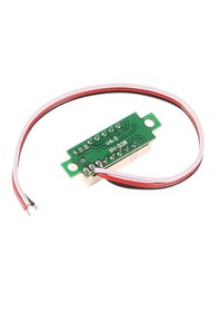 Resim 3 Kablo Mini Dijital Voltmetre 0.28inch 0-100v Dc 