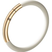 Resim Yuntech01 Çocuklar İçin Vintage Silikon Bilezik, Dış Etkinliklerde Uyuzlardan Koruma, Manyetik Kapanma, 6 Adet Kovucu Çubuk Beyaz Altın 