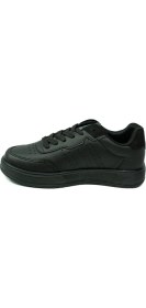 Resim Babalı 158 Minican Siyah Çocuk Sneaker 
