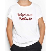 Resim Body Count Bloodlust Beyaz Çocuk Tişört Beyaz 