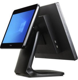 Resim Verto Tiwox TP-7610-D, Intel I7 10.nesil, 18.5&amp;quot; Ekran, 8gb Ram, 128GB M.2 Ssd, Endüstriyel, Dokunmatik Pos Pc (Çift Ekran) 