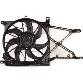 Resim Opel Astra G Fan Motoru Davlumbazlı 385 mm 4 Fiş 7 Kanat 98 > 