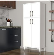 Resim Büyük Boy Çok Amaçlı Dolap Beyaz - Mdl0101 