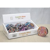 Resim Periboia Taşlı El Aynası Yuvarlak İnce Model 2 