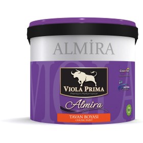 Resim Viola Prima Almira Tavan Boyası Beyaz (17,5 Kg - 10 Kg - 3.5 Kg) 