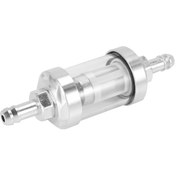 Resim Springsun Motorcycle Genel Benzin Filtresi 8mm Gümüş Renkli Yakıt Hattı Temizleyici 