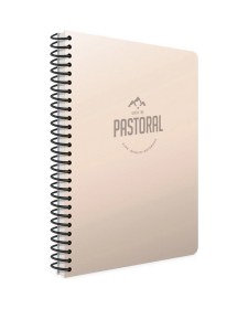 Resim Orta Boy Pastoral 96yaprak Kareli Defter Pastel Turuncu 