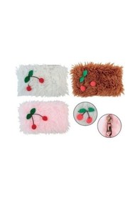 Resim Dolphin Kalem Çantası Peluş Fashıon Kiraz 