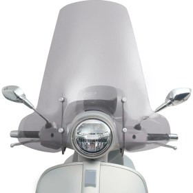 Resim GP Kompozit Vespa GTS 300 / 150 Universal Uyumlu Ön Cam Füme 54 cm 