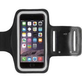 Resim Corcoz İphone 14 Pro Uyumlu Spor Ve Koşu İçin Telefon Tutucu Anahtar Ve Kulaklık Girişli Kol Bandı - 